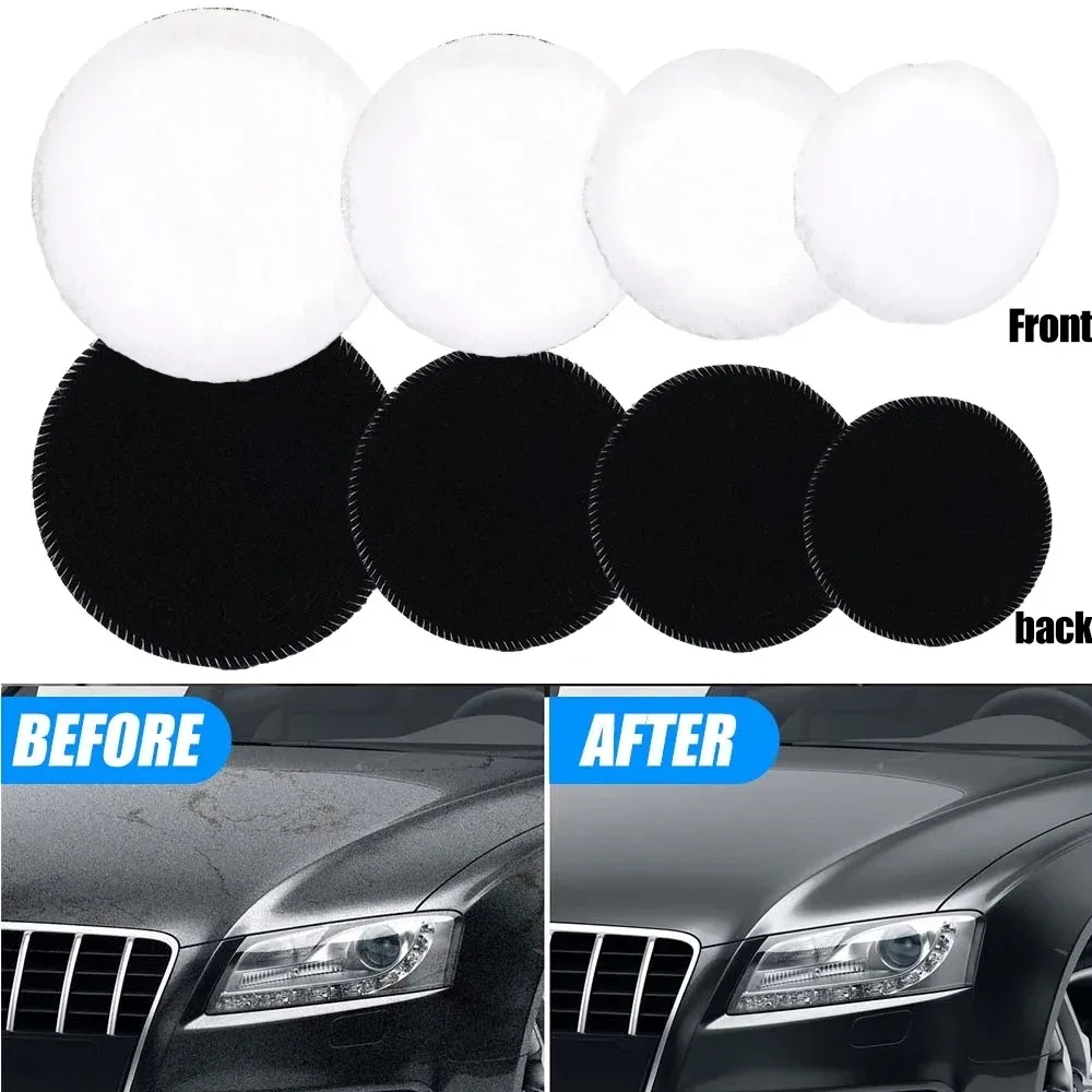 KKJOY 3/4/5/6/7 Zoll Polierpad-Set Schwamm-Polierscheiben für die Autolackpflege – Detail 6
