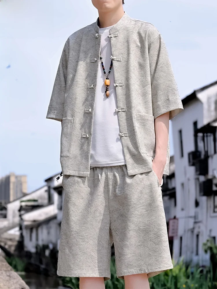 conjunto-tucano-de-estilo-chino-para-hombre-de-algodon-y-lino-cuello-mao-manga-siete-botones-holgado-transpirable-tend