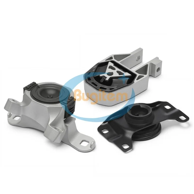 3PCS/Set Left Right Engine Motor Mount Transmission Mount 31262676 31316498 9487349 For Volvo V50 S40 C70 C30 2006-2011