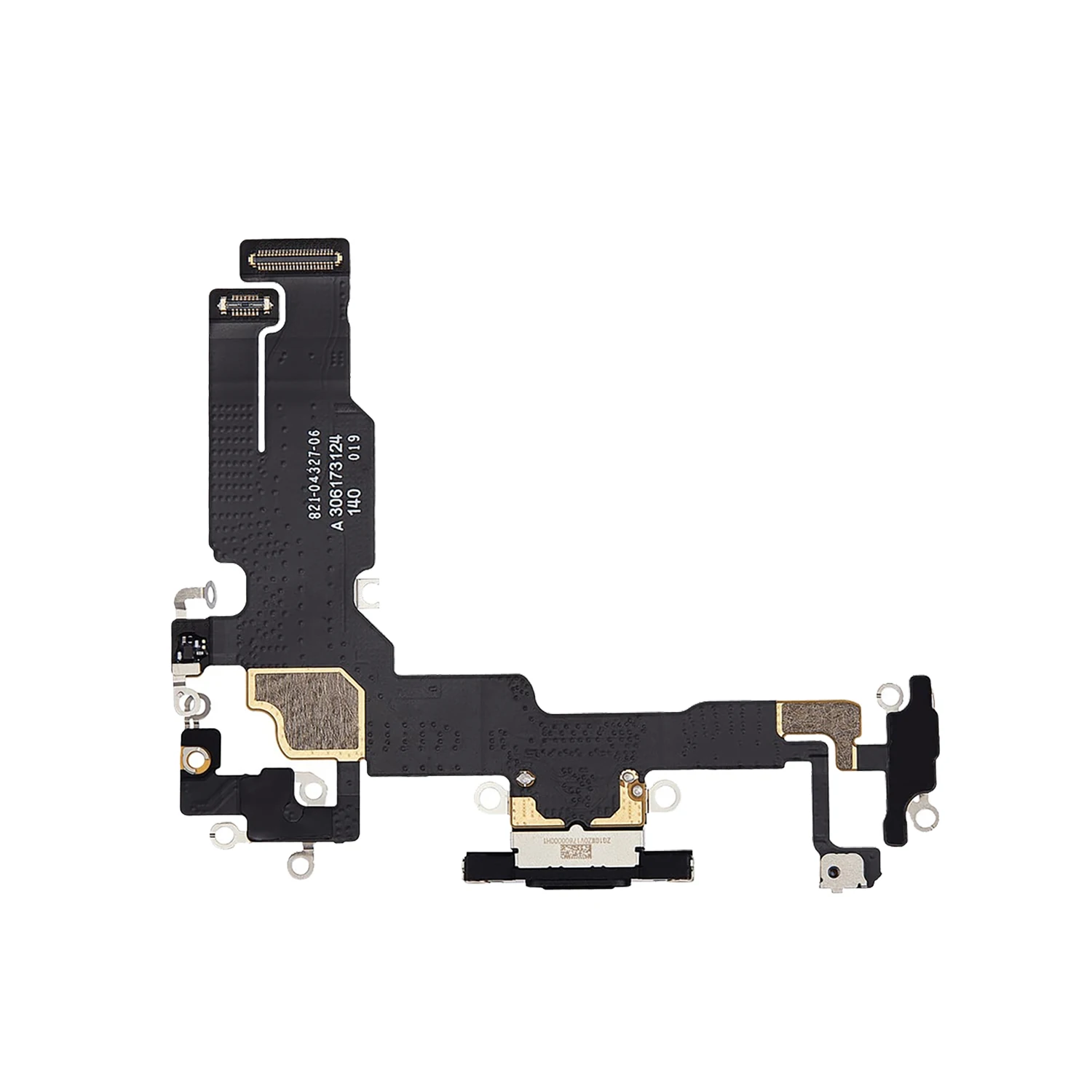 Charging Port Flex Cable for iPhone 15 (A2846, A3089, A3090, A3092, A3094), Without Repair Assembly