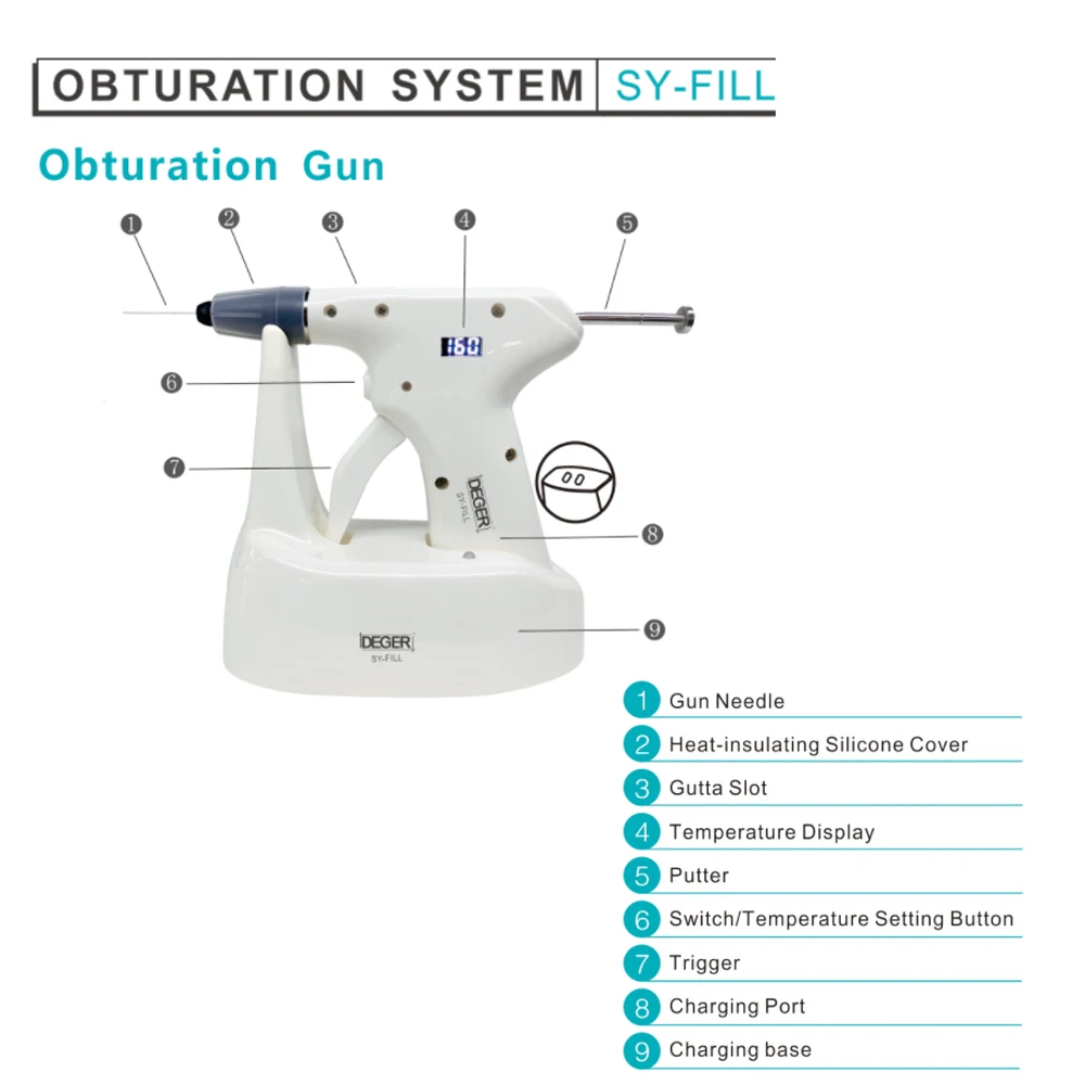 Dental Gutta-Percha Obturation System Dental Endodontic Obturation Syatem Gutta Percha Gutta Percha Equipment SY-FILL