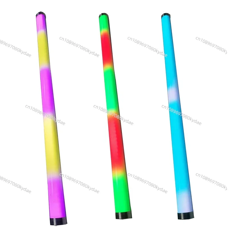 Outdoor battery led tube light RGB 128 * 0.25W waterproof stage light DMX512