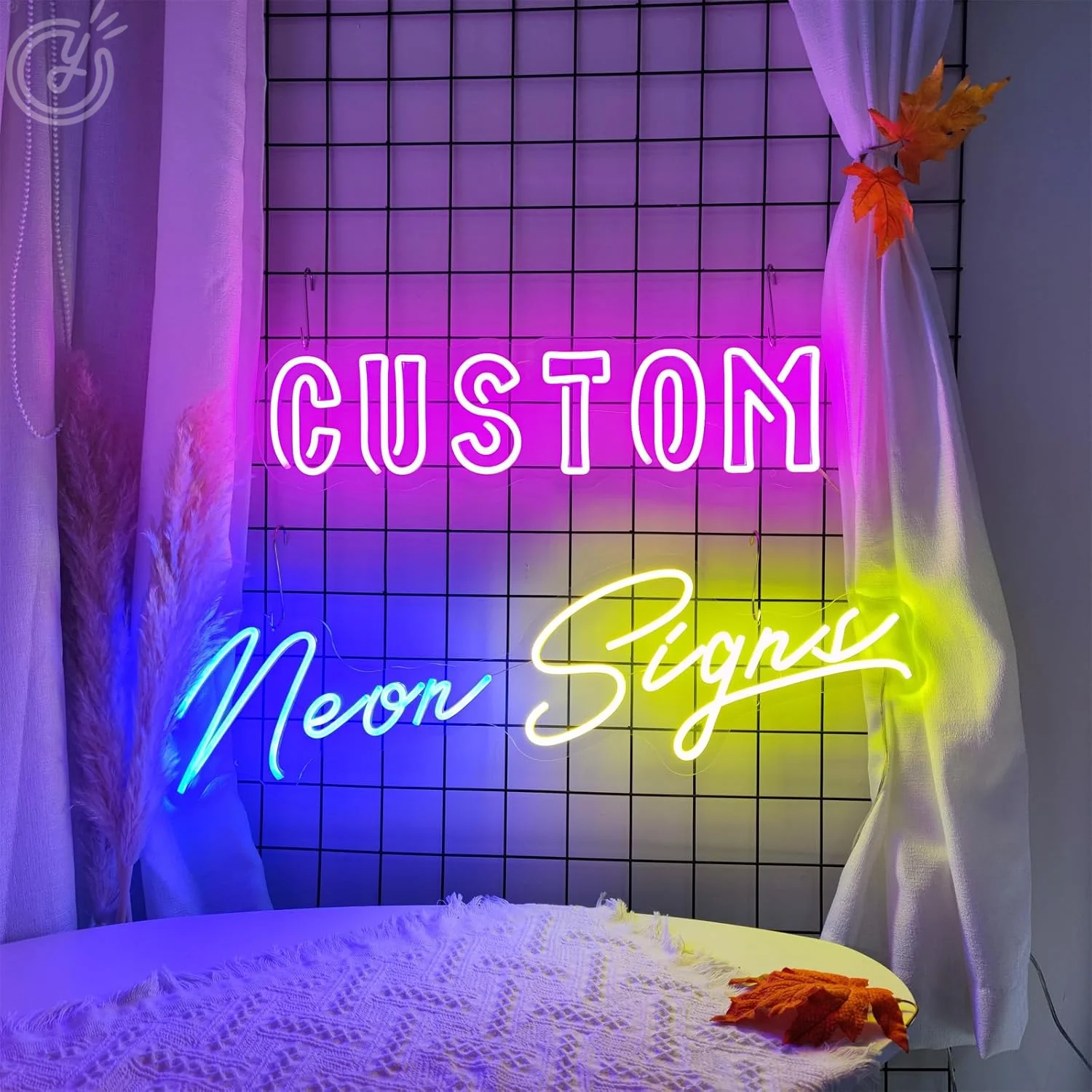 Custom Neon Sign Personalized Text Logo Names Customized LED Neon Signs Birthday Wedding Party Bar Coffee Wall Light Decoration