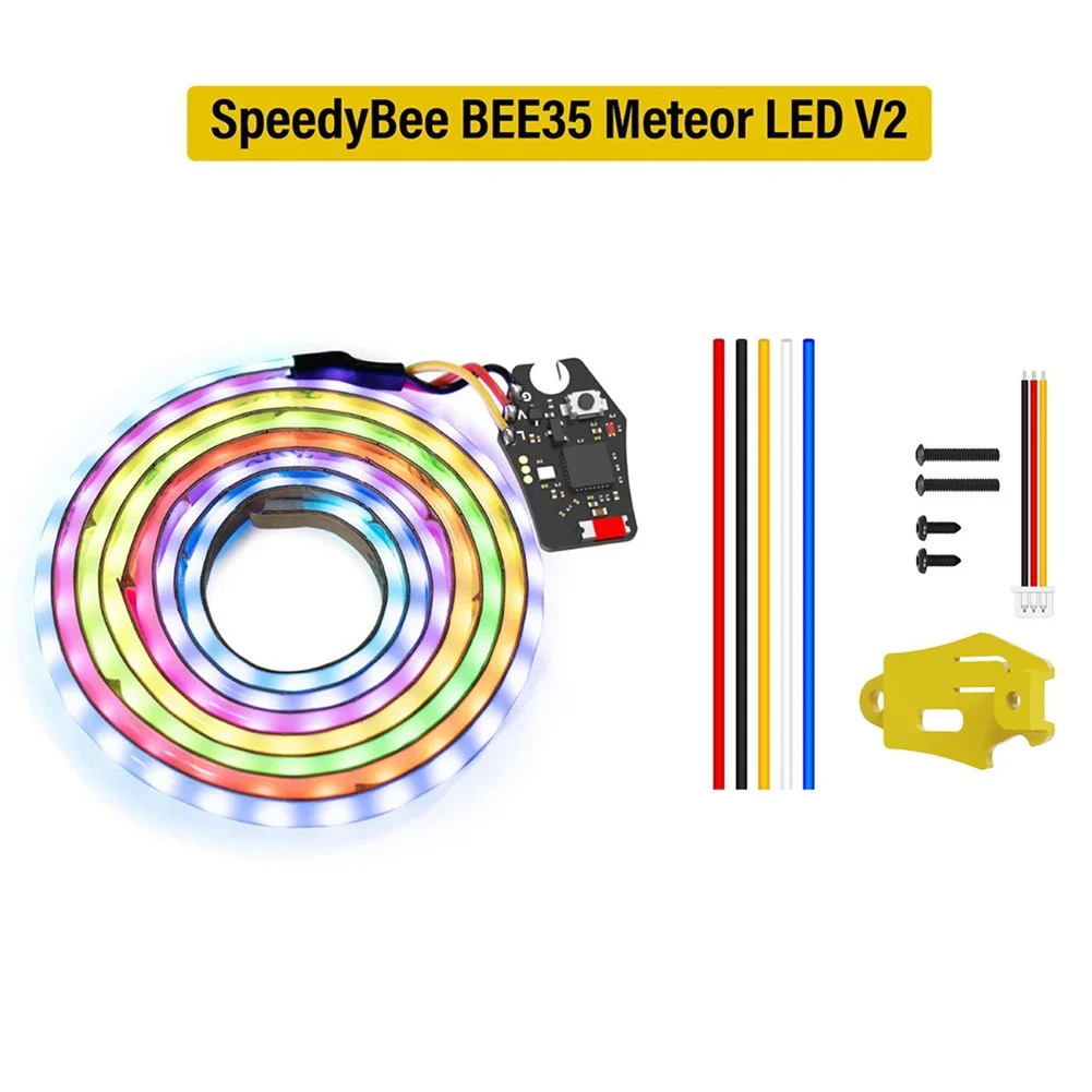 Wireless Light Strip Supporting DFU Mode Activation on Compatible Flight Controllers and Operating at 115200 Baud Rate