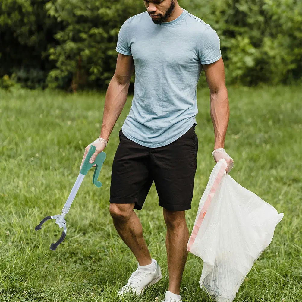 

2Pcs Grabber Reacher Tool Plastic Claw Trash Pickup Picker 40Cm Litter Grabber Garbage Claw Picker Upper Elderly Mobility