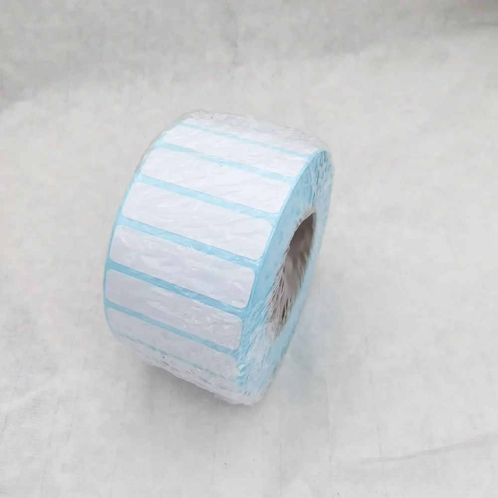 Sticker Label 40*10 mm 1500 Pcs / Roll Thermal Label For Supermarket Label Price Label