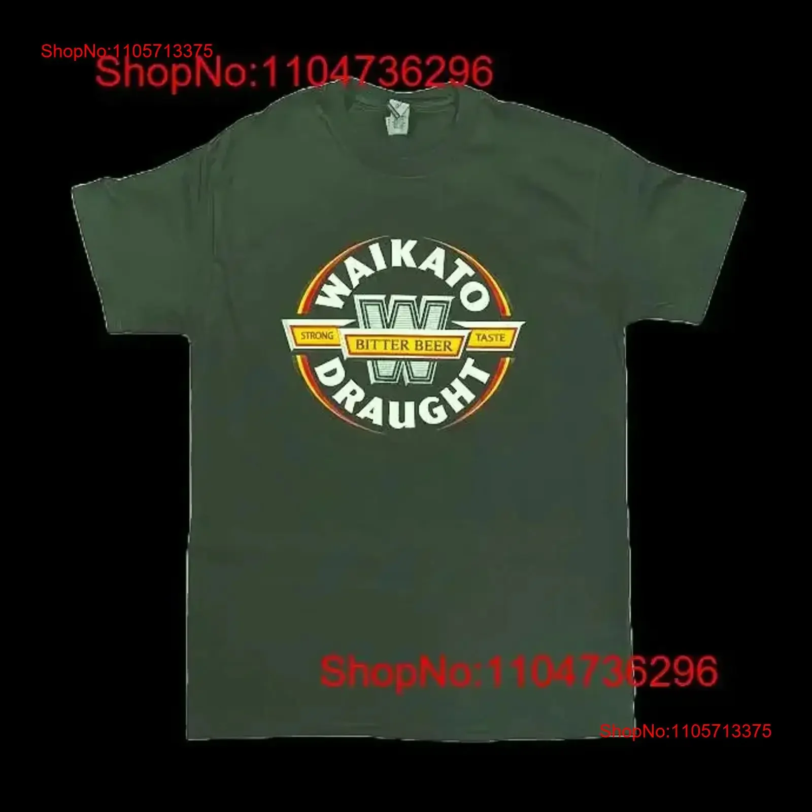 Waikato Draught Beer T Shirt Available in Size S M L XL 2XL vintage Washed fashion Stylish homme Casual Versatile vintage