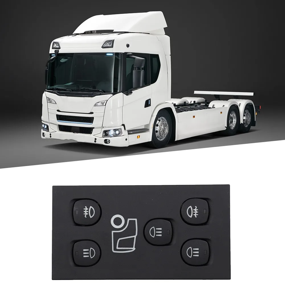 

9-контактный переключатель управления фарами для Scania для PGR T серии для грузовиков OEM 1507637, простая установка, АБС-пластик