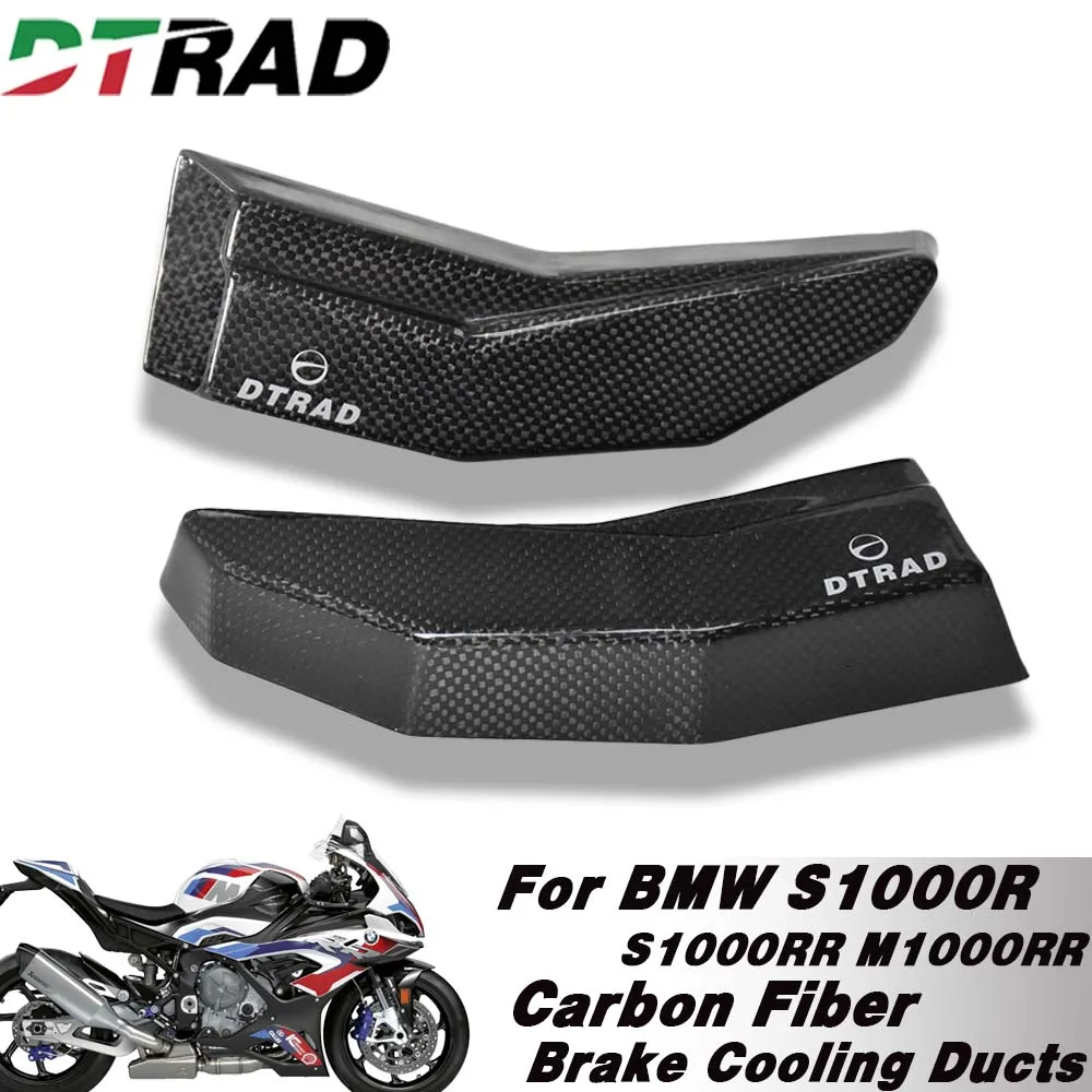 

Motorcycle Carbon Fiber Air Ducts Brake Cooling Kit For BMW S1000R 2013-2019 S1000RR 2009-2021 M1000RR 2021Caliper Cooler Cover