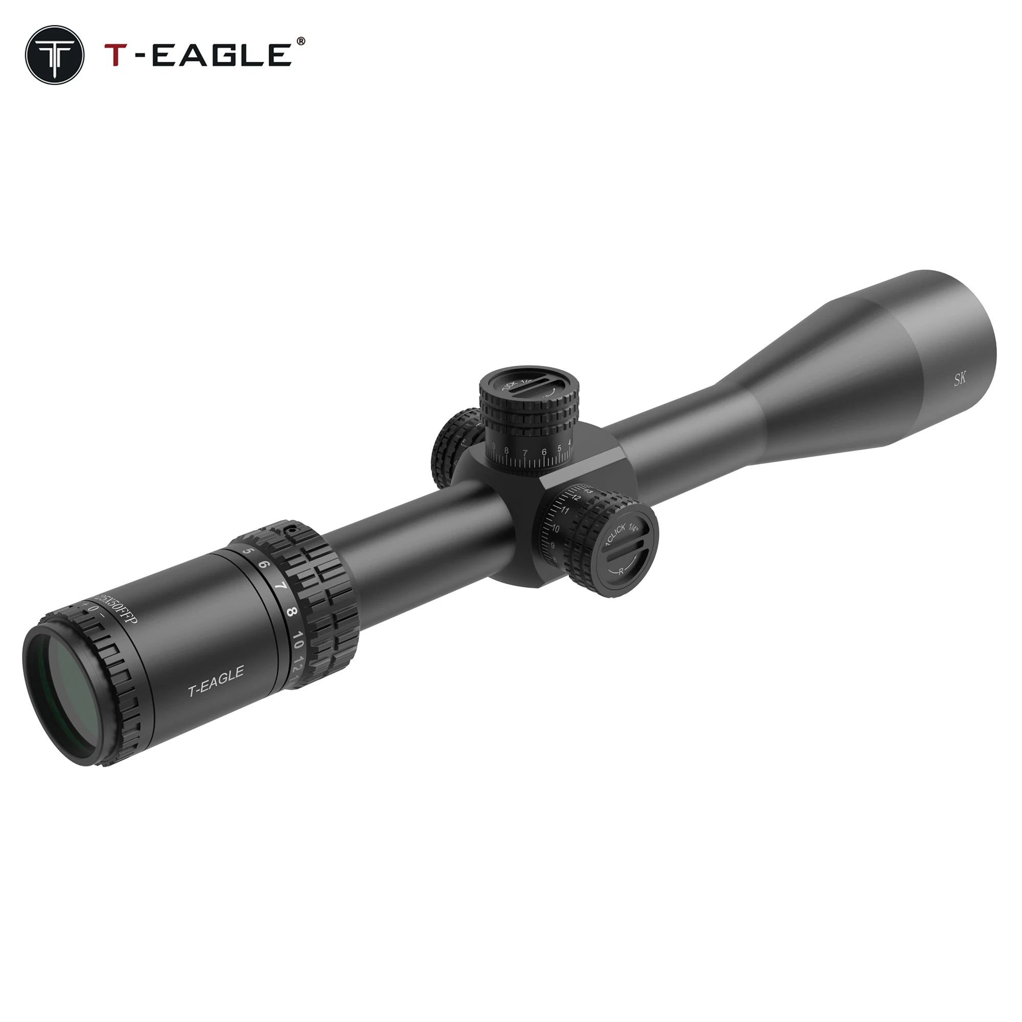 T-EAGLE SK 5-25X50SFIR FFP Caza Lunettes Tactical Big Wheel Riflescope For Hunting Sniper Rifle Scope Spotting Scope Lunetas