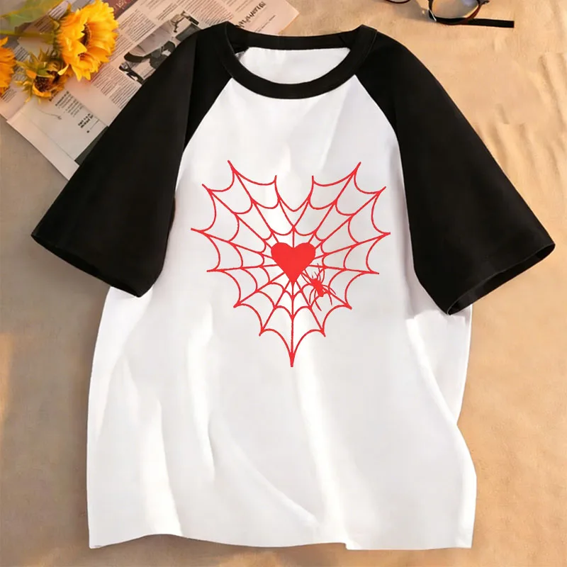 Vintage Mädchen-T-Shirts mit Liebesherz-Design, Kinder-T-Shirt für Jungen und Mädchen, Sommer, Frühling, lässiges Oberteil