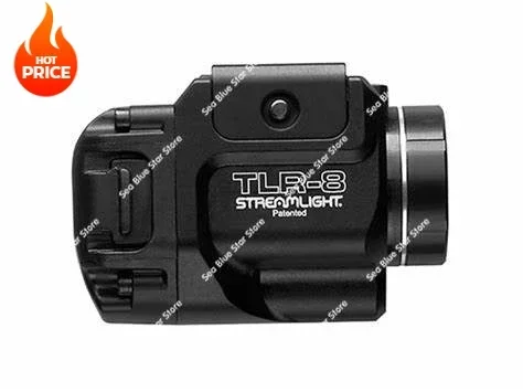 Hot-selling TLR-8 tactical under hanging strong light flash flashlight LED adaptation 20mm baseplate outdoor lighting