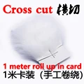 1M crosscut white