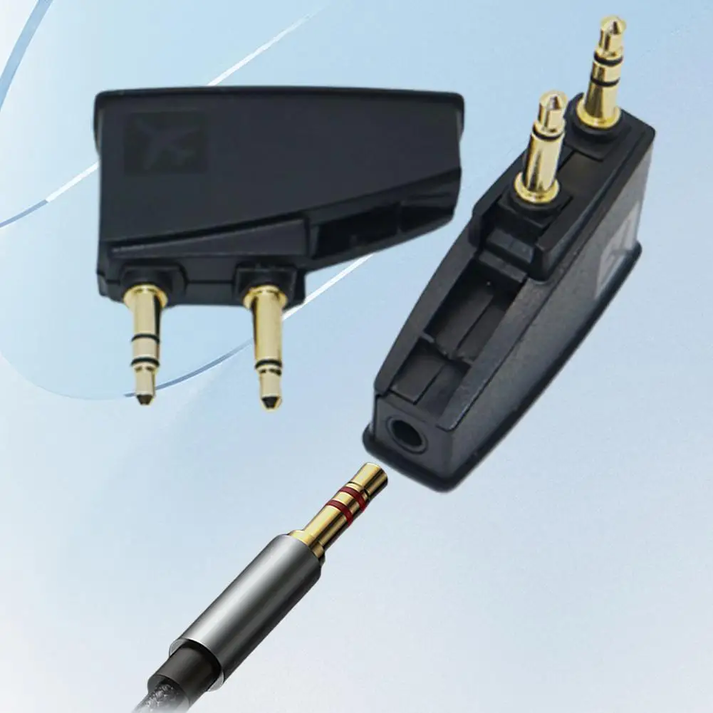 Qc15 Qc3 cuffie Airplane Airline Flight Adapter trasmettitore Wireless per Jack per cuffie da 3.5mm R6v5