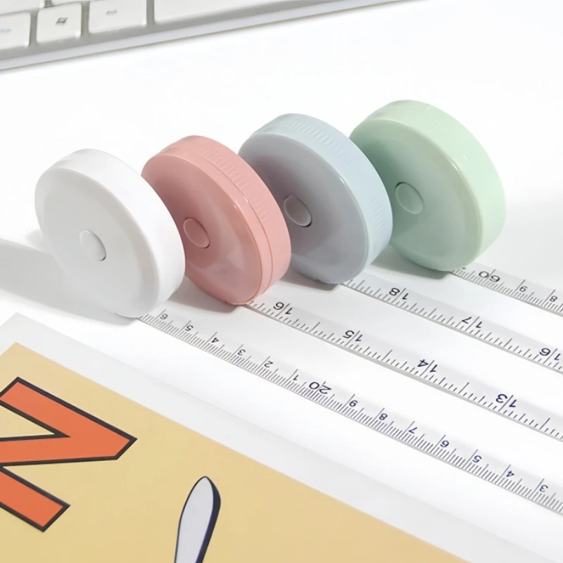 1Pcs 150cm Soft Plastic Tape Measure Dual Scale Body Sewing Flexible Ruler Accurate Measurement For DIY Craft Sewing Tailor Tool