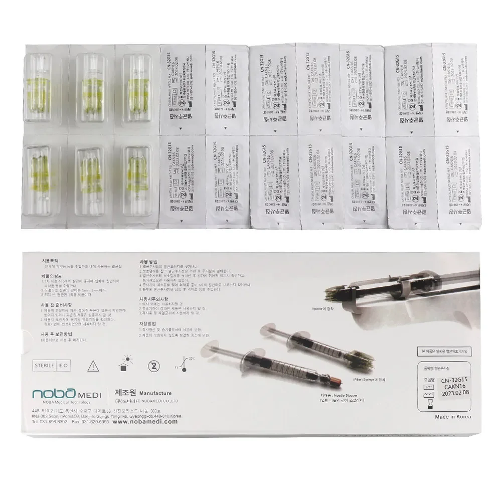 Korea Crystal Multi 5-Pin Mikronadel-Kartusche zur Hautverjüngung und Hydratisierung, 32G 1,5 Hydra Mesotherapie-Werkzeug für Handinjektionen – Detail 4