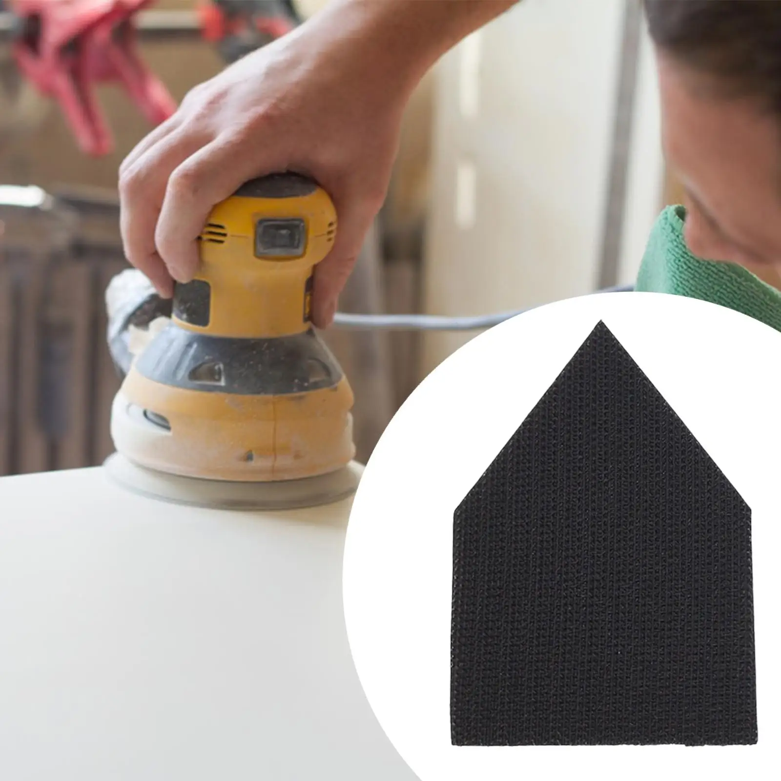 

Grinding Sander Pad Sandpaper Protective Pad for Wood Crafts Furniture