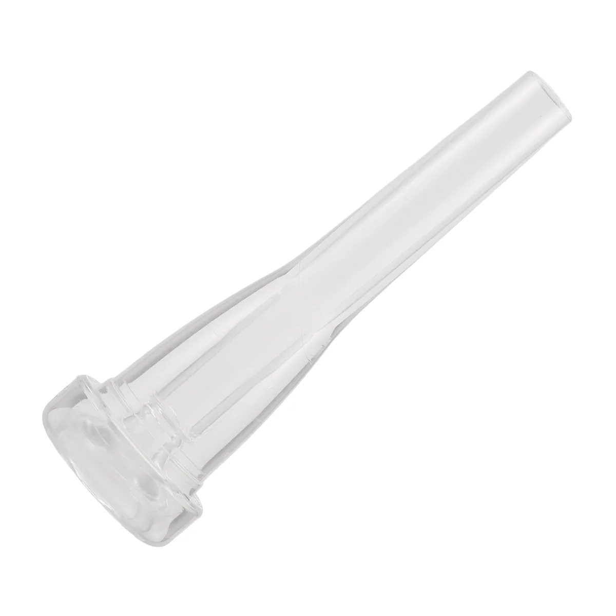 SMIEA Bocchino per tromba in ABS misura Meg 3C per parti di accessori per tromba musicale per principianti di Bach o esercizi per le dita, bianco