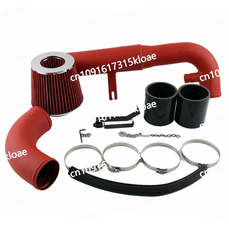 For Golf GTI MK6 2.0 TFSI EA113 11-12 DR330( WG183-RD-RD) Red Cold Air Intake Kit Heat Shield Filter