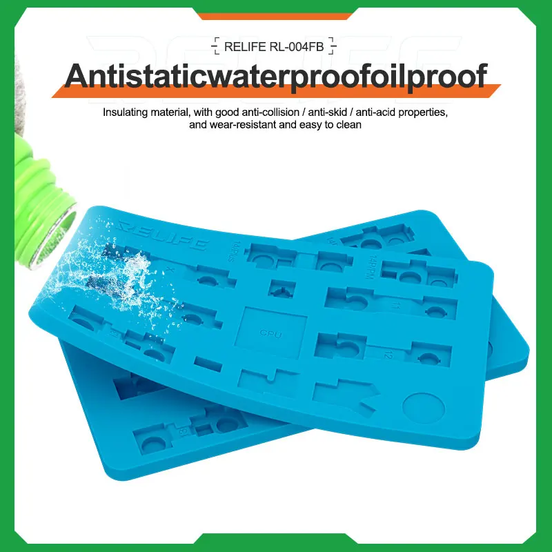 แผ่นแผ่นรองป้องกันความร้อนความร้อน RL-004FA RL-004FB ความร้อนอุณหภูมิสูงสำหรับ IPX-14แผ่นซ่อมบำรุงแบบจุดเมทริกซ์