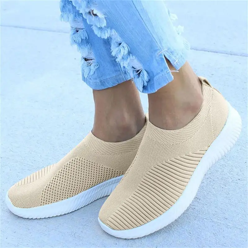 Buty damskie designerskie Soft Plus Size buty wulkanizowane 20223 letnie nowy podstawowy wsuwane kobiece obuwie Casual damskie trampki