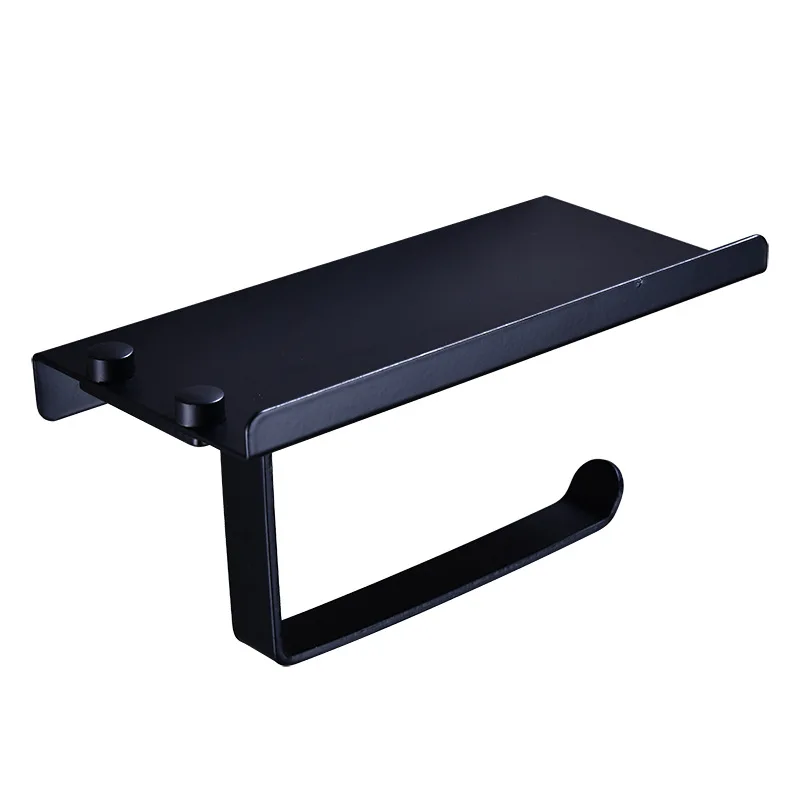 

Wall Mounted Stainless Steel Bathroom Toilet Paper Holder with Towel Roll Shelf Tissue Rack Box Holders Organizer New