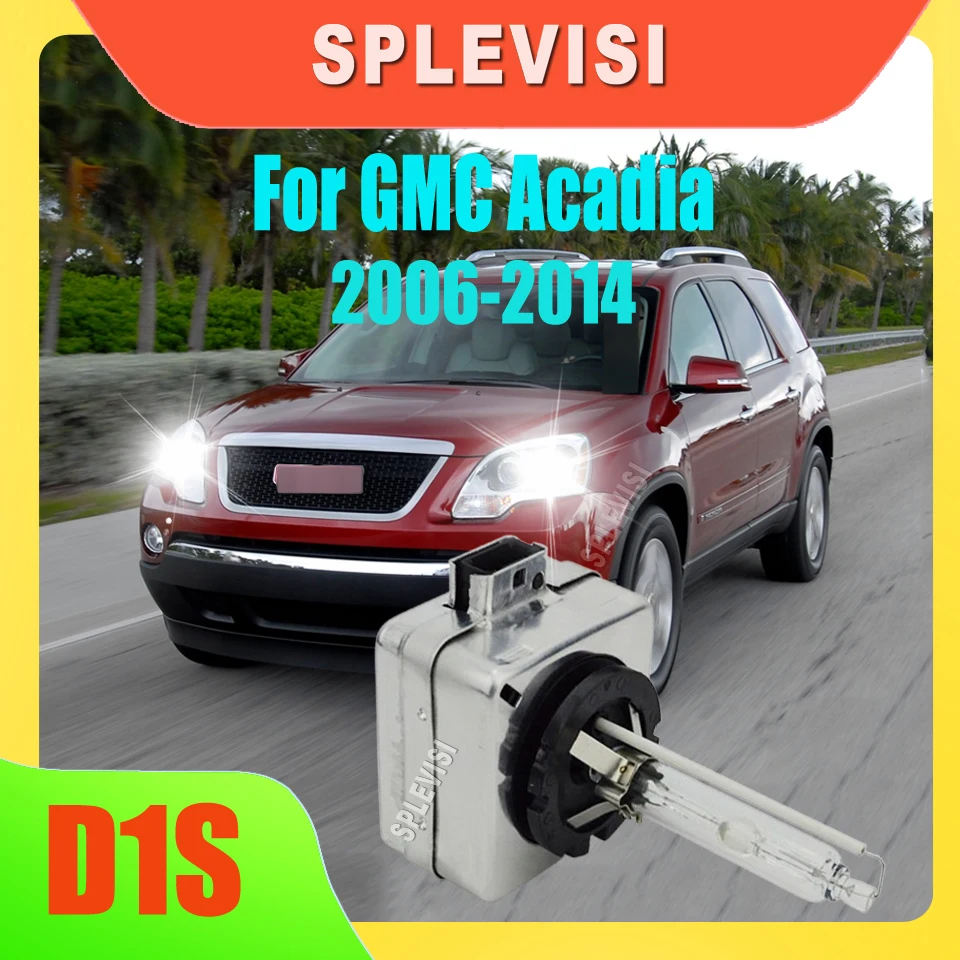 35W Xenon HID Headlight Bulbs - the perfect fusion high performance For GMC Acadia 2006 2007 2008 2009 2010 2011 2012 2013 2014