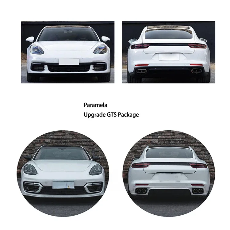 Para Porsche Panamera 971.2 kit completo de coche GTS modificado y mejorado kit de carrocería delantera y trasera faldas laterales envolventes delanteras y traseras