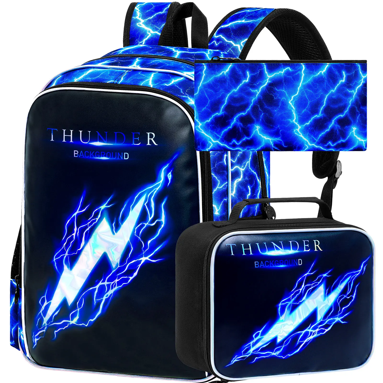 juego-de-3-mochilas-azules-con-diseno-de-rayos-y-truenos-para-ninos-mochila-escolar-con-lonchera-y-estuche-para-lapices