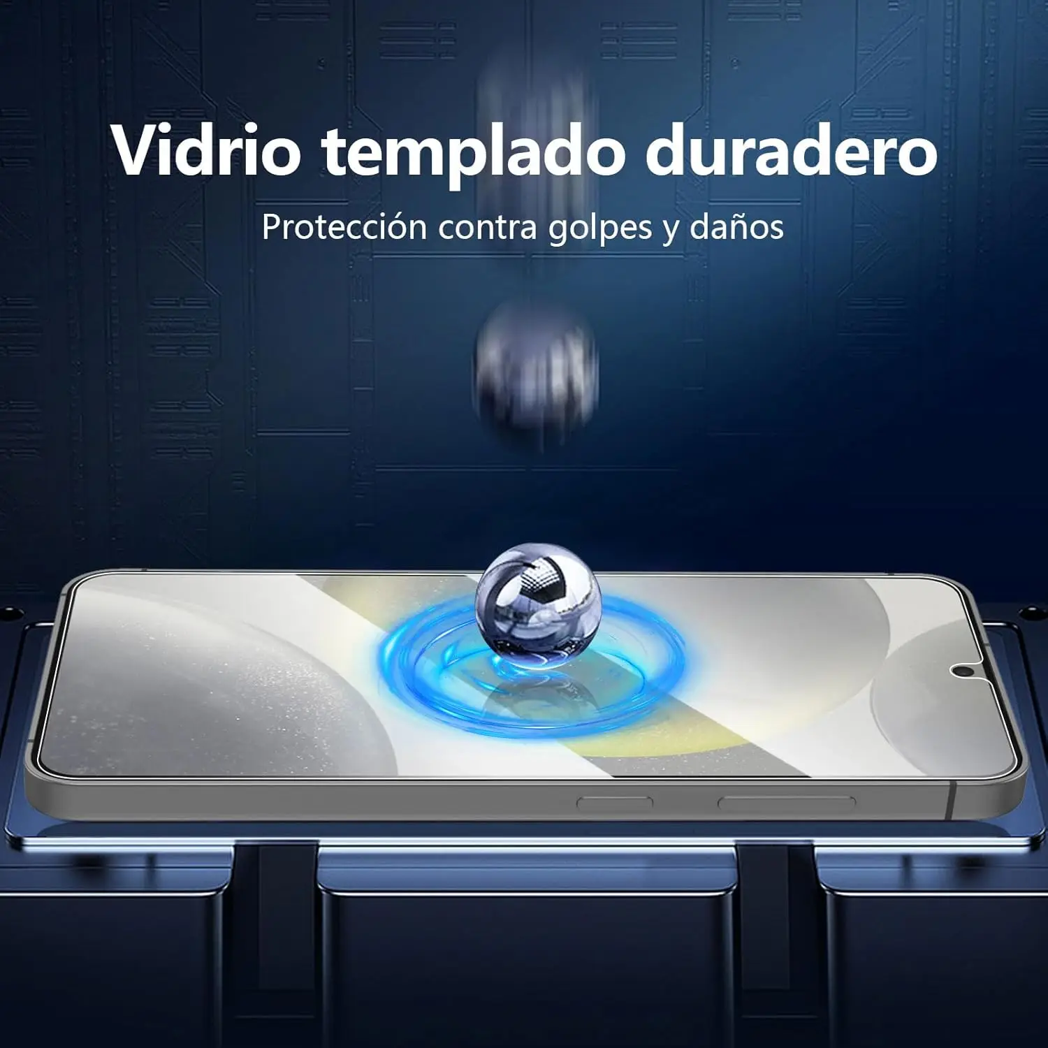 Per Samsung Galaxy S24 protezione schermo antigoccia in vetro temperato ad alta definizione