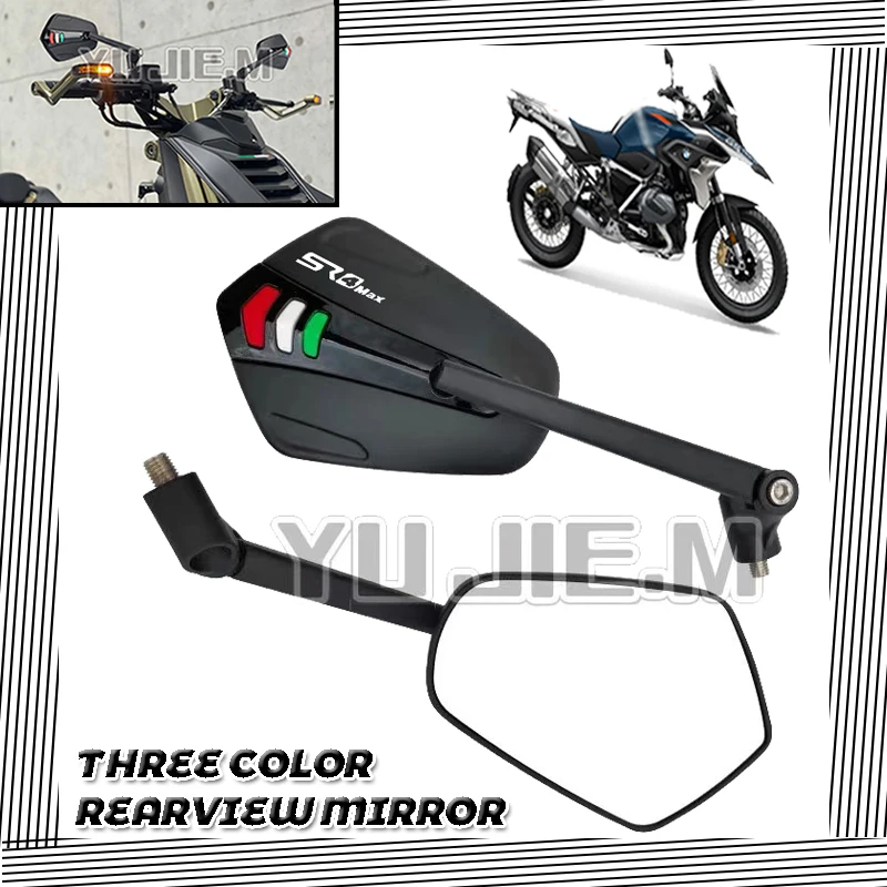 For Loncin VOGE SR4 MAX SR4MAX 2022-2023 Motorcycle Accessories Side Rearview Mirrors