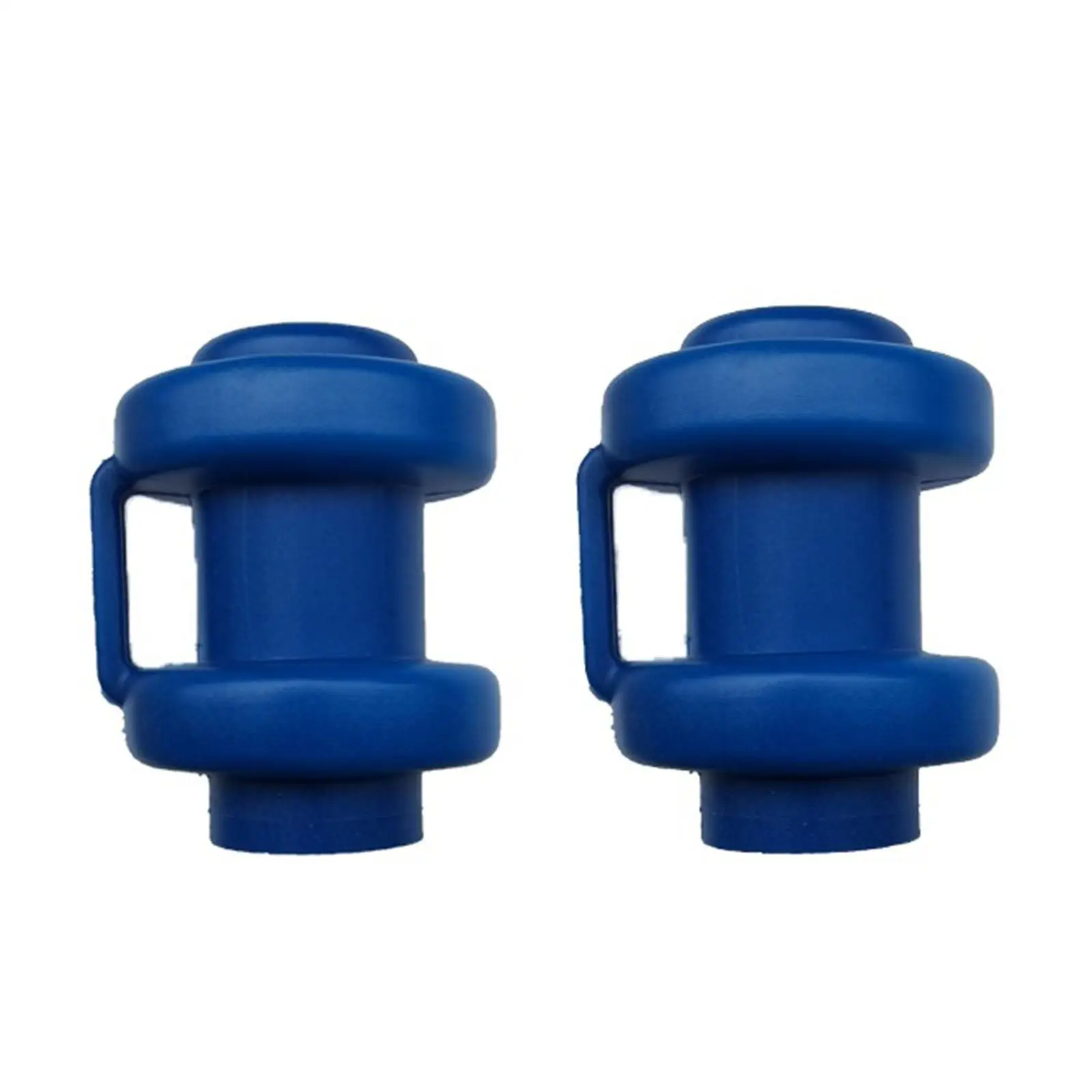 Trampoline Pole Caps Enclosure Safe Design Guard Rod Covers with Screw Thumb for Trampoline Net 8 Poles Cushions