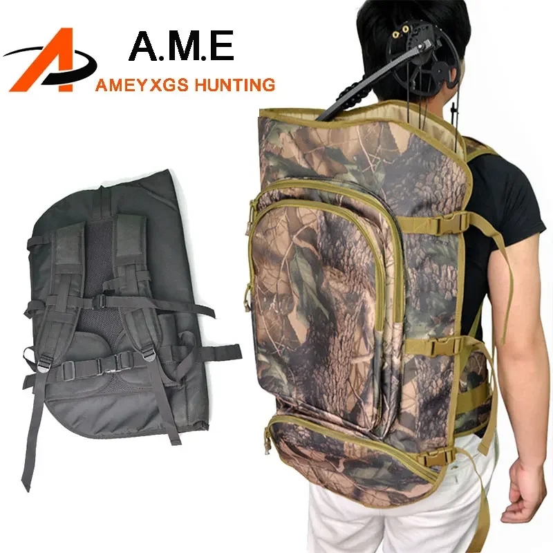 

Black/Camo Archery Compound Bow Case 600D Nylon Backpack Hunting Shoulder Bag Strike Prevention Shooting Accessories