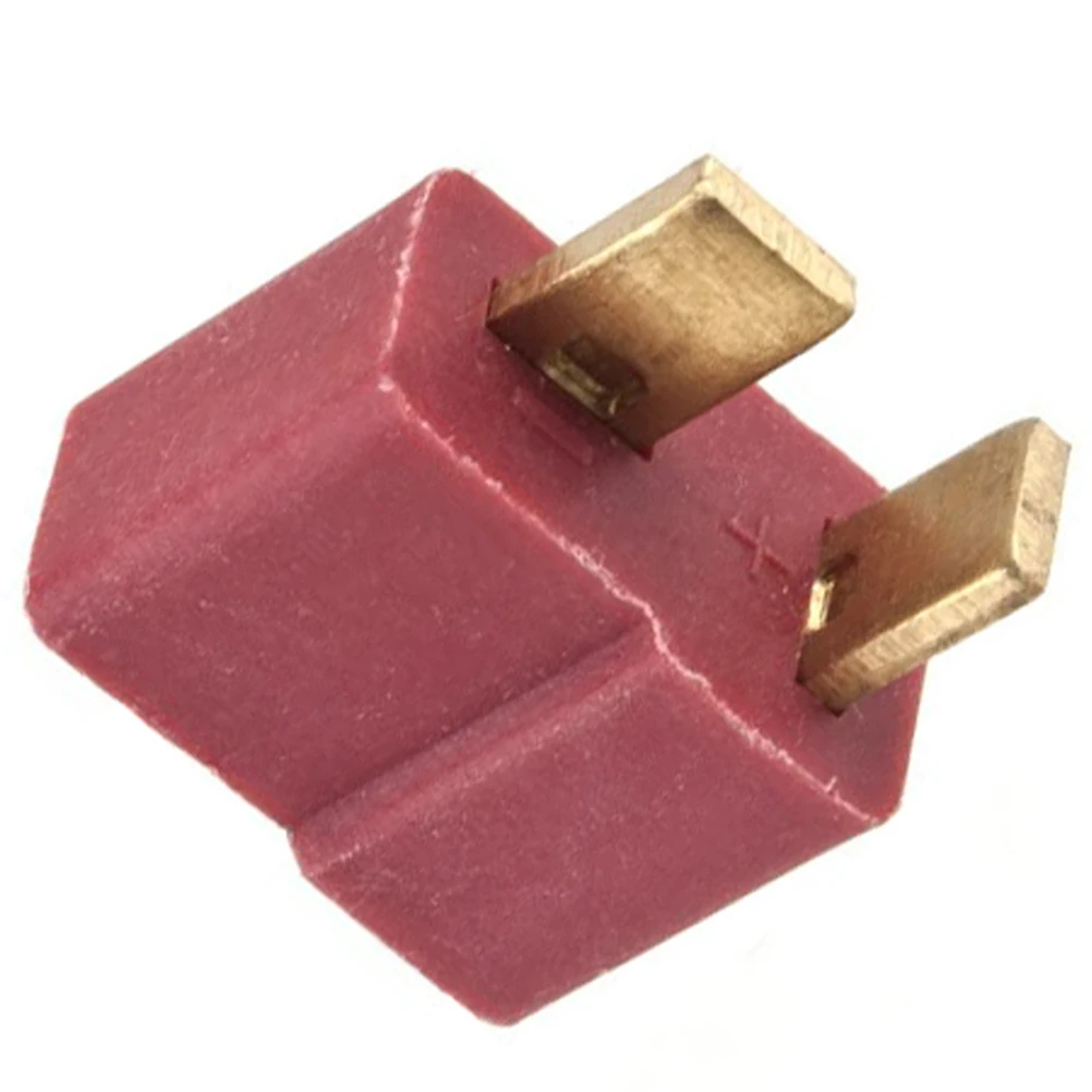 

Gold-Plated T Plug Connectors Male Female Style Red 13X7X19Mm 13X7X15Mm Rc Car Boat Plane Helicopter Lipo