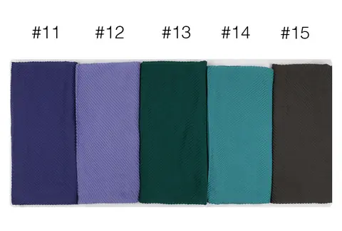 6 best sales प्लीटेड स्कार्फ हिजाब - №2