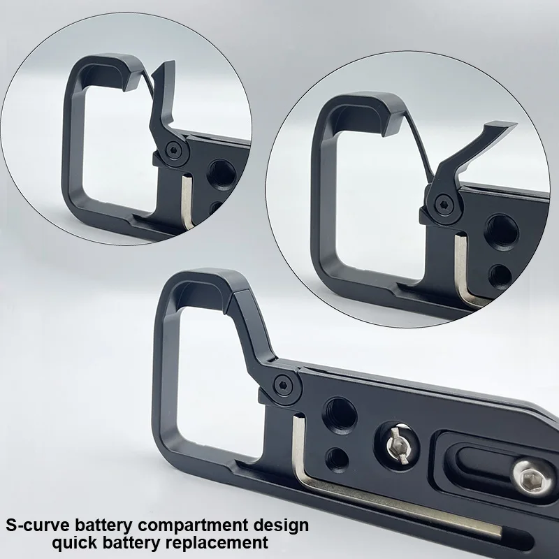 L Bracket For Sony A6700 Camera Extension Quick Release Plate Hand Grip