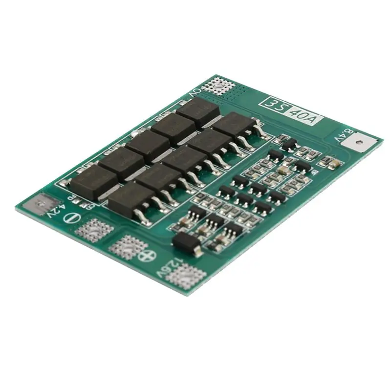 ABGN 3S 40A 18650 Li-Ion Lithium Battery Charger Protection Board for Drill Motor 11.1V 12.6V Module