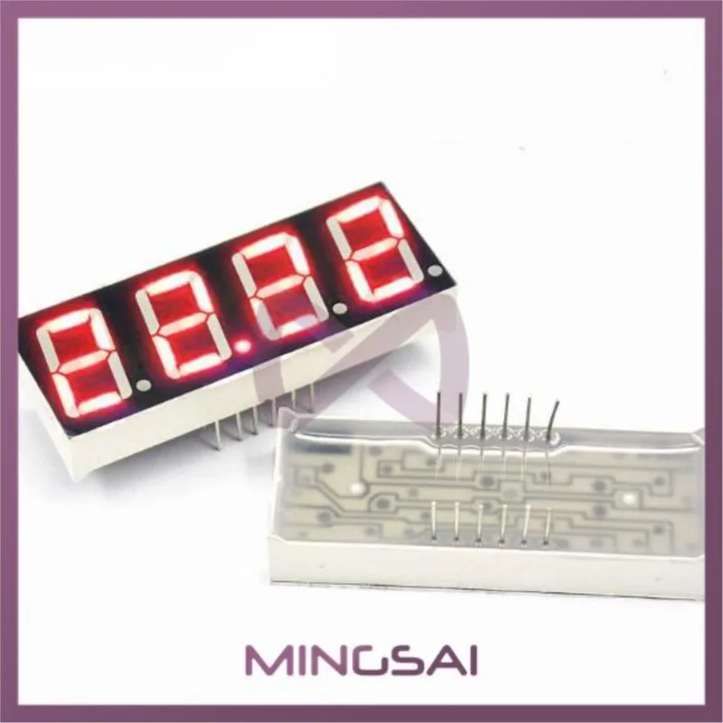 1pc 0.56inch LED display 7 Segment 1 Bit/2 Bit/3 Bit/4 Bit Digit Tube Red Common Cathode / Anode Digital 0.56 inch led 7segment