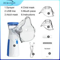 Portable Nebulizer Inhaler Nebulizer Handheld Medical Atomizer Silent Humidifier for Adult Kids Health Mini Sprayer USB Atomizer