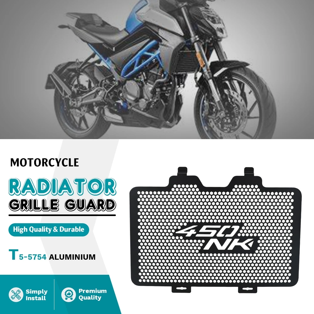 

Motorcycle Accessories Radiator Grille Guard Cover Protection FOR CFMOTO CF MOTO 450 Nk 450 Nk450 CF450Nk 2023 2024 450Nk 2025