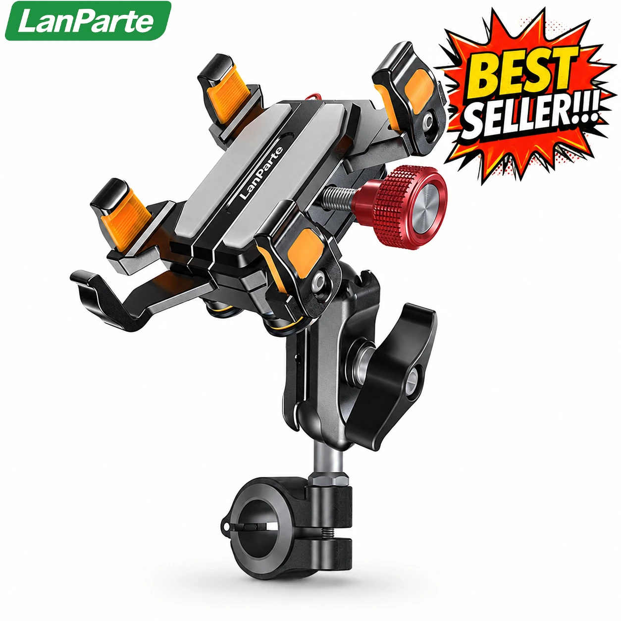 motorcycle-phone-holder-aluminum-alloy-bike-handlebar-phone-mount-anti-theft-shockproof-gps-bracket-for-scooter-e-bike