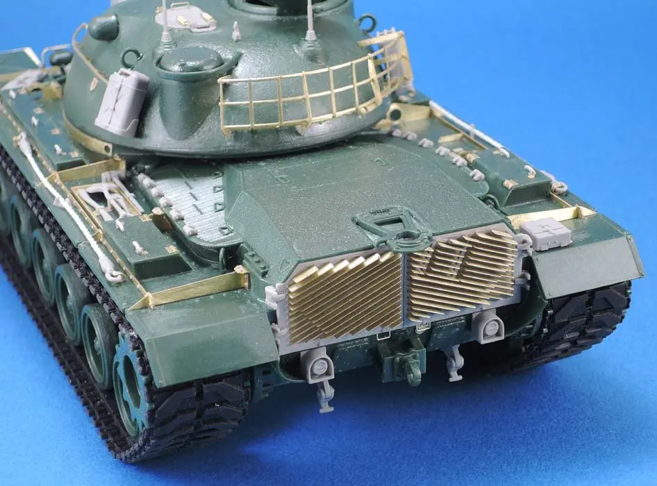 1:35 Scale Die-cast Resin Model Assembly Kit M48A2/A2C Patton Main Battle Tank Modification (no Etching) Unpainted