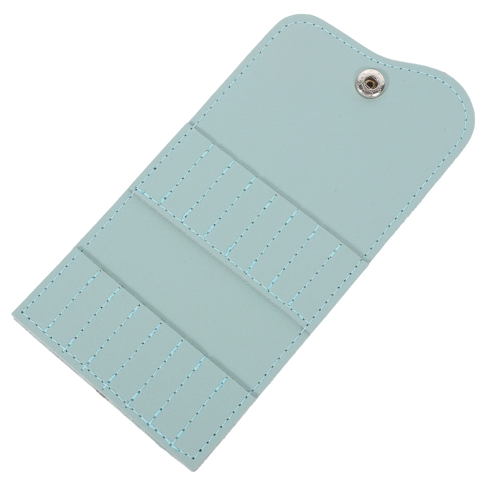 Saco de armazenamento de brocas de unhas 16 furos organizador portátil e durável organizador de ferramentas de unhas para casa e salão de beleza sacos de armazenamento dobráveis