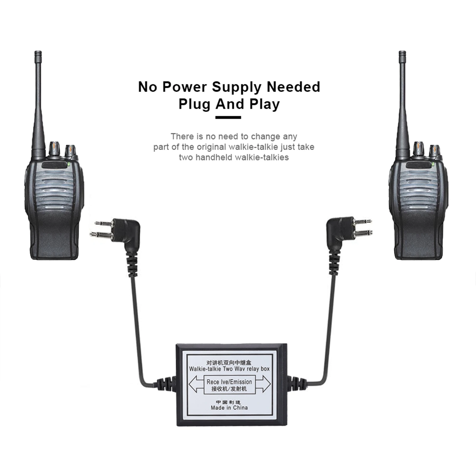 

K head Walkie Talkie Two way Relay Box Two Way Radio Repeater Box