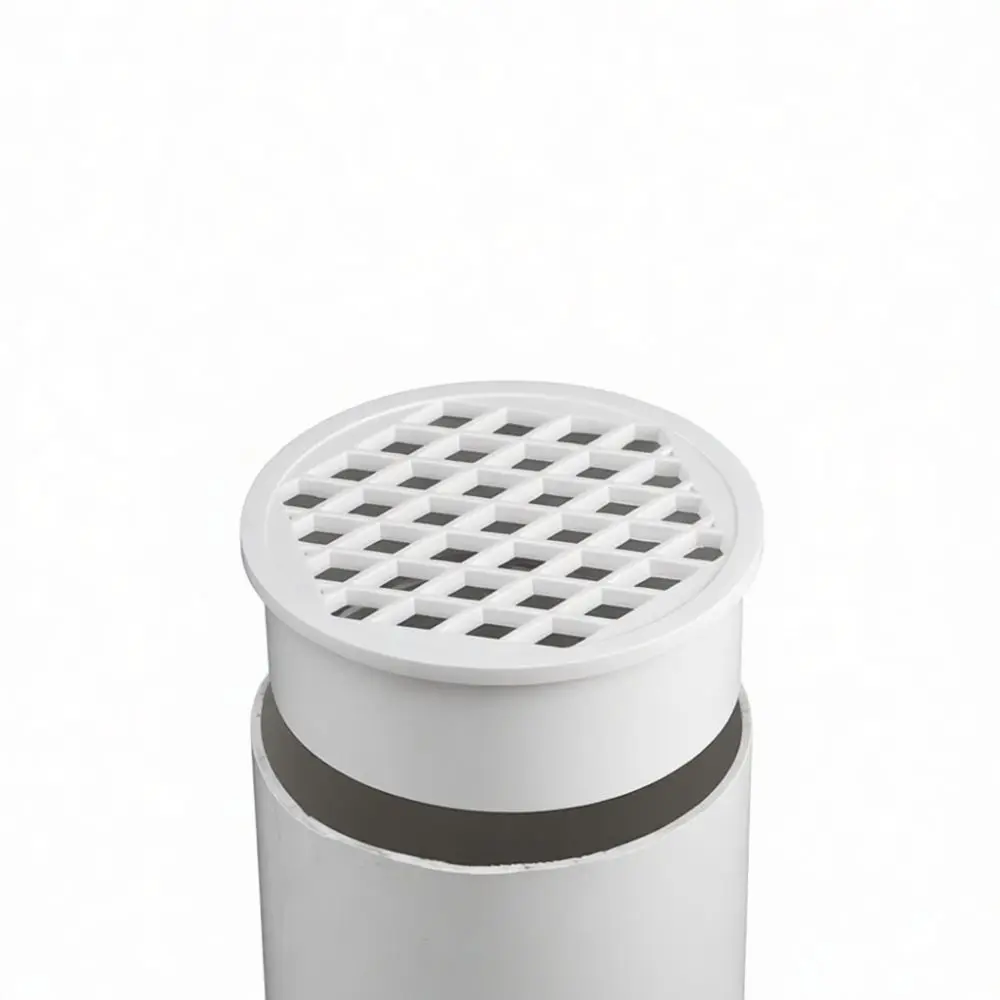 Plastic Floor Drain Filter Plug PVC Pipe 75mm 110mm Anti Clogging Sewer Mesh Cover Roof Balcony Downspout Protection Tool