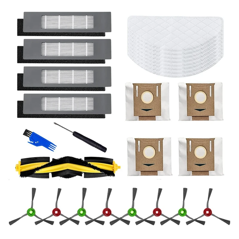 Replacement Accessories Parts Kit For ECOVACS DEEBOT OZMO T8 AIVI T8 N8 Pro N8 Pro Plus Robot Vacuum Replacement Parts