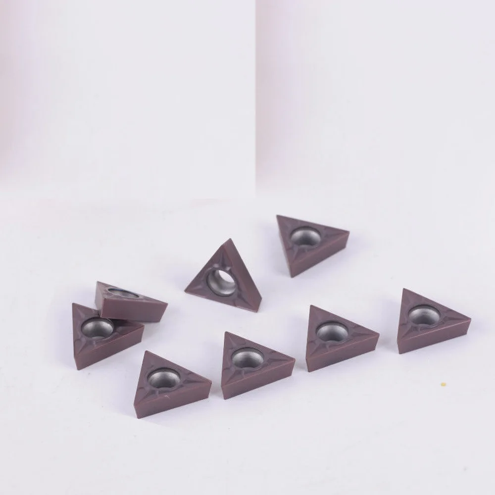 

Blade Carbide Insert TCMT16T308 TCMT32.52 Triangle 1/2 Turning Tool 10pcs/set 16mm * 5mm * 4mm Bits Industrial