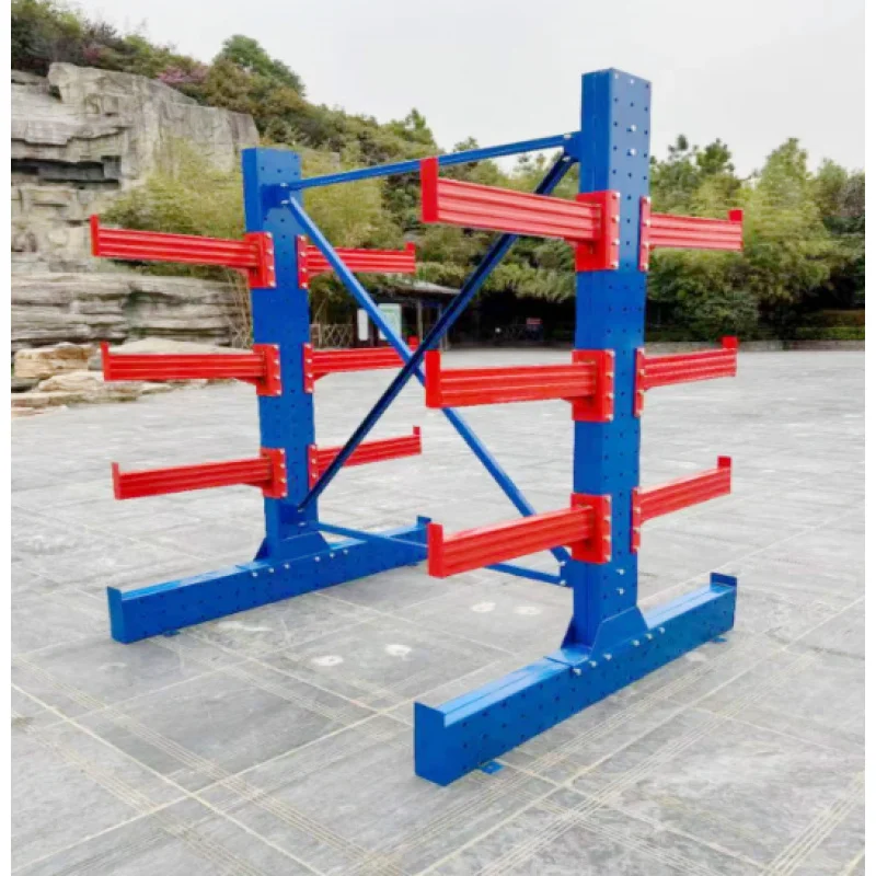 custom.Steel Cantilever Racking Double Panel Magazine Rack 5 Layer Durable Adjustable Efficient PCB Storage Solution Manufacture