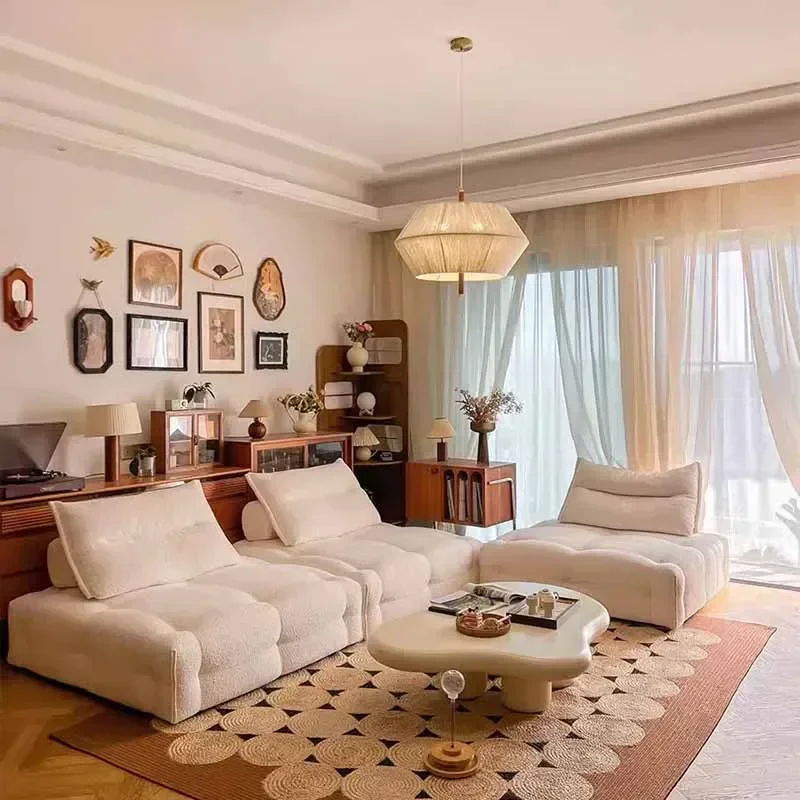 

Необычные уникальные диваны для гостиной, Новое поступление, большой деревянный роскошный скандинавский ленивый диван, современный пол, европейская мебель для квартиры Divano