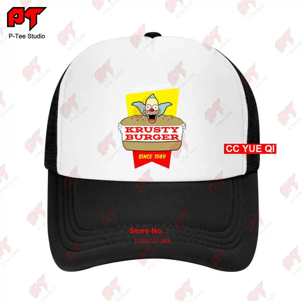 Krusty Burgers Restaurant Sign Baseball Caps Truck Cap 48B4